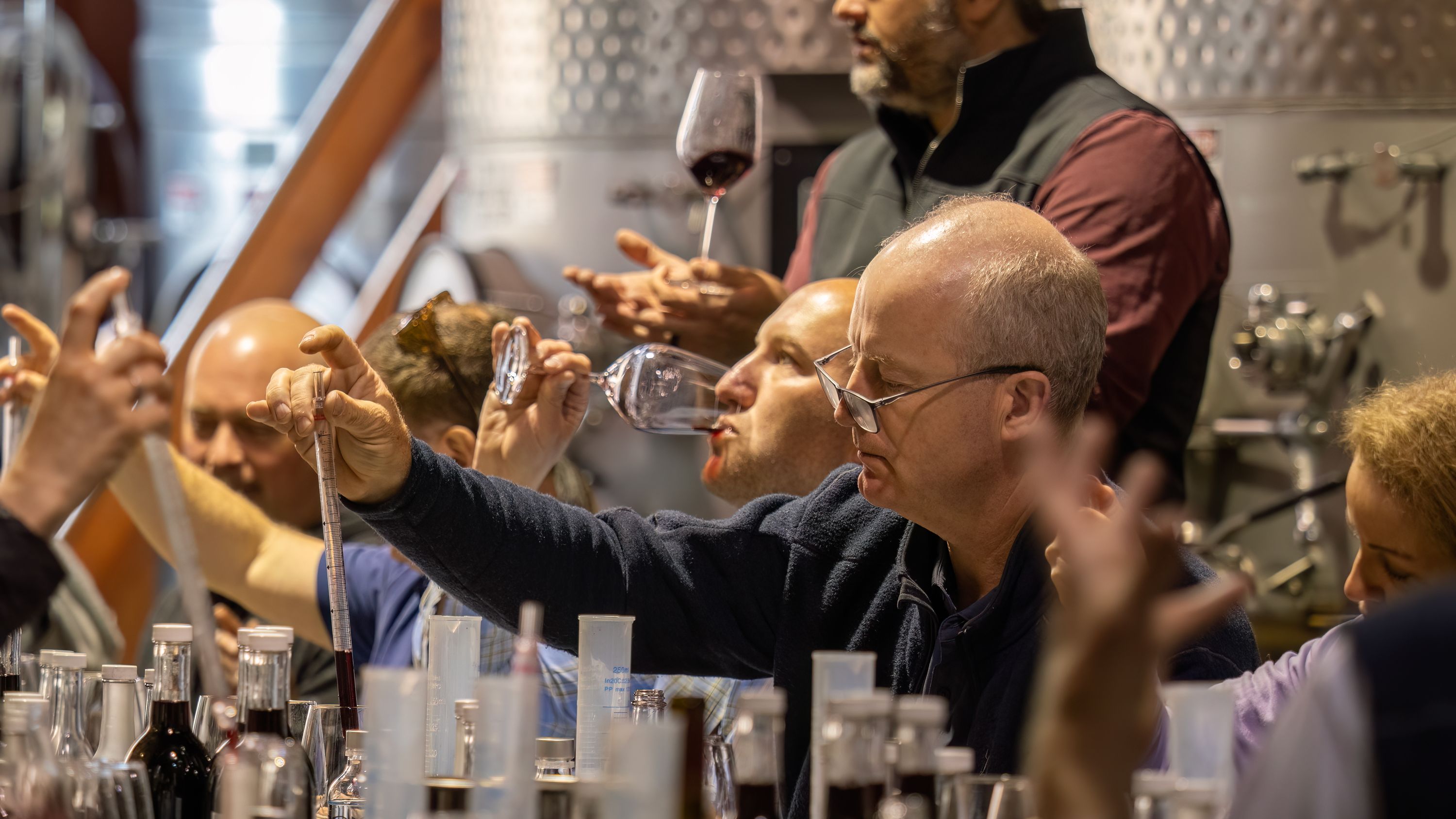 Catagory 2025 Summit Circle Blending Experience: Reserve Claret. 2025-RC23-Blending---Working-1